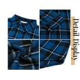 thumbnail image 6 of Fantaslook Plus Size Button Down Shirts for Women Long Sleeve Plaid Flannel Shirt Casual Boyfriend Tops, 6 of 7