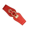 thumbnail image 1 of Cinturón de Cuero PU Hugo Cinturones Dama Rojo, 1 of 7