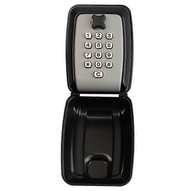 Key Box Wall Mounted Large Key Box Secure Waterproof Outdoor Key Box with 12 Code Rustproof Weather