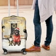 thumbnail image 4 of Happy New Year 2026 Newfoundland Santa Gnome Holiday Party Snow Travel Luggage Cover Newfie Dog Lover Gifts Suitcase Dust Protective Decor - 13019, 4 of 5