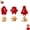 A, variant on Holiday Mini Hand Pie Molds Set, Food-Grade ABS Non-Stick Mini Pie Maker, Festive Baking Mold for Party Potluck Desserts (A)