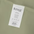 thumbnail image 6 of Royale Linens Fitted Sheet King- Brushed Hotel Quality 1800 Ultra- Soft Wrinkle & Fade Resistant - Bottom Sheet - Deep Pocket Stretches Up to 16"- Fitted Sheet Only - Elastic Sheet (King, Sage Green), 6 of 10