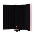 thumbnail image 1 of 3-door Professional Studio Recording Microphone Isolation Folding Pop Filter Microphone Wind Screen with High Density EVA Foam Sound Absorbing Recording Equipment, 1 of 7