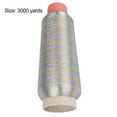 thumbnail image 6 of 1 Roll Embroidery Thread with Metallic Luster DIY Polyester Wide Application Cross Stitch Sewing Thread Spool for Home, 6 of 8