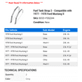thumbnail image 2 of Fuel Tank Strap 2 - Compatible with 1977 - 1978 Ford Mustang II, 2 of 2