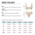 thumbnail image 4 of Kdxio Cute Cartoon Mushrooms Print Women's 2 Piece High Waisted Wrap Spaghetti Strap Summer Swimsuit Bikini Set-, 4 of 7