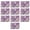 Hibiscus purple, variant on 6x4Inch Orchid Flower Envelopes For Handmade Invitation And Wedding Valentines