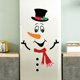thumbnail image 4 of Snowman Refrigerador Etiqueta de refrigerador Lindo impermeable DIY de dibujos animados magnéticos Conjunto para gabinetes de cocina Puerta CT031 Gloria Imanes de refrigerador, 4 of 9