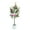 Red Rose, variant on 4ft Artificial Pink Rose Tree in Pot, Elegant Faux Floral Tree with Lush Leaves for Home, Office & Indoor Decor
