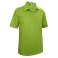 thumbnail image 1 of Monterey Club Men's Paradise Texture Emboss Golf Polo Shirt #1285, 1 of 2