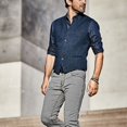 thumbnail image 3 of Chaleco de un solo pecho para hombre, chaqueta para hombre, chaleco de traje con estampado de espiga clásico vintage para hombre, chaleco informal de mezcla con cuello en V para hombre, 3 of 4