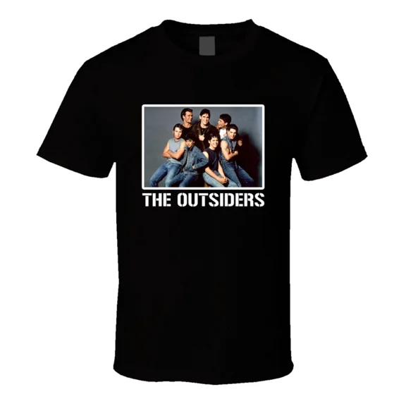 VINTAGE The Outsiders 80s Movie Cool Fan T Shirt