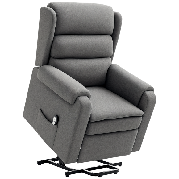 HOMCOM Power Lift Recliner Chair for Elderly Reclining Chair with Pockets