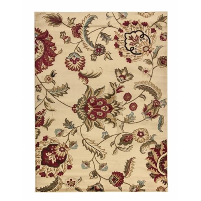 Ashley Oriental Ivory 5 ft. 3 in. X 7 ft. 3 in. , 54392