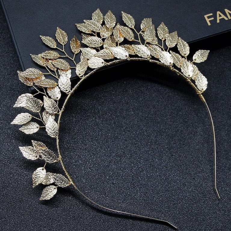 Fashion Leaf Rhinestone Headbands For Women Hair Accessories  display picture 2