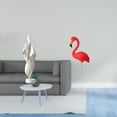 thumbnail image 2 of Figura decorativa,Escultura de plumas para escritorio,oficina,decoración del hogar,Estatua de estaca de jardín,Adorno de flamenco para jardín,patio,porche,Estatua de, 2 of 8