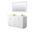 thumbnail image 2 of Wyndham Collection Wcf292960d-Qtz-Us3m58 Miranda 60" Free Standing Double Basin Vanity Set, 2 of 7