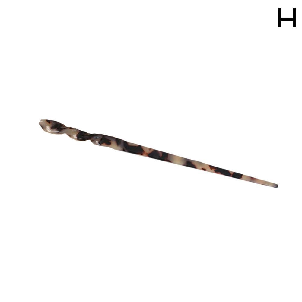 Fashion Chinese Style Hair Sticks Vintage Acetate Chopsticks Women Hair Pins Hair Clips Hairpins Wedding Hair Jewelry Accessories G0W2