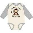thumbnail image 3 of Inktastic Nana's Little Monkey Boys or Girls Long Sleeve Baby Bodysuit, 3 of 5