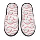 thumbnail image 1 of Fotbe Baseballs Pantuflas Peludas para Mujer con Estampado, Zapatillas de Peluche, Zapatos de Invierno para Casa, Uso Interior y Exterior-Medium, 1 of 8