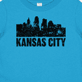 thumbnail image 4 of Inktastic Kansas City Skyline Grunge Boys or Girls Baby T-Shirt, 4 of 5