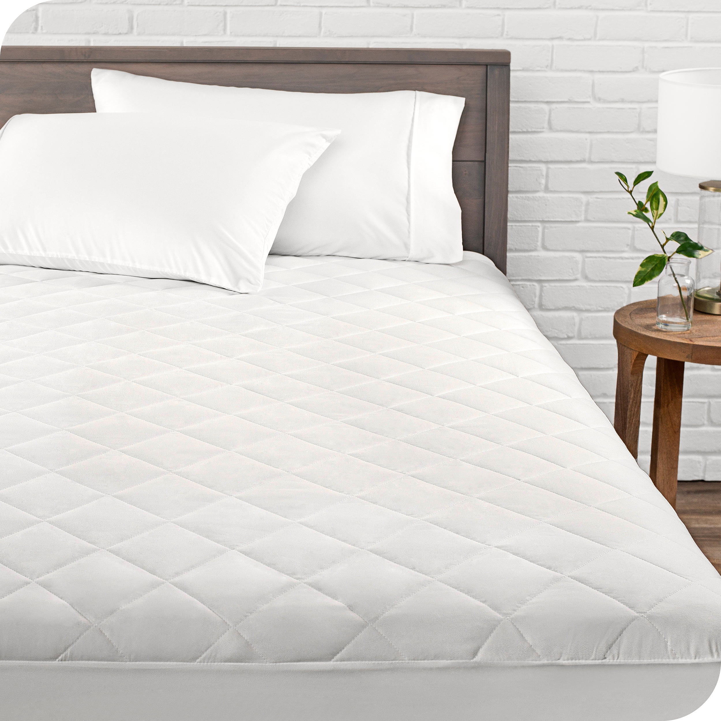 Bare Home Quilted Fitted Mattress Pad (Twin)