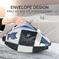 thumbnail image 4 of Yayeee Pillowcase Standard Size Set of 2 Satin Wrinkle Resistant Pillow Case, Blue Cat Stars, 4 of 7