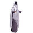 thumbnail image 4 of JXMVOJ Men Solid Color Robe Stage Performance Clothing Long Sleeved Hooded Casual Coat, 4 of 5