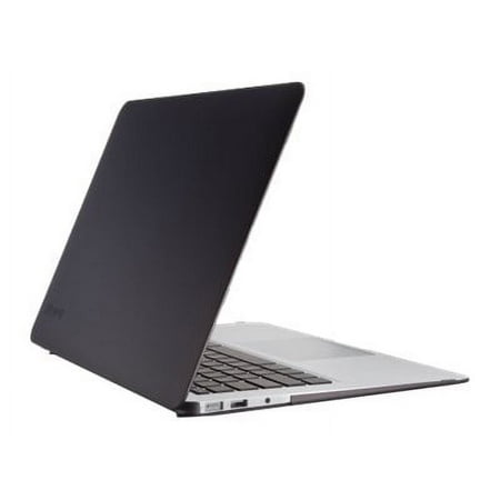 Speck SeeThru Satin - Notebook hardshell case - upper - 13" - black - for Apple MacBook Air 13.3" (Late 2010, Mid 2011, Mid 2012, Mid 2013, Early 2014, Early 2015, Mid 2017)