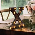 thumbnail image 6 of Efavormart Antique Black Industrial Style Letter "X", Vintage Style Alphabet Letter - 9", 6 of 9