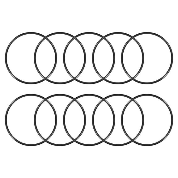 O-Rings Nitrile Rubber 133mm x 140mm x 3.5mm Seal Rings Sealing Gasket 10pcs