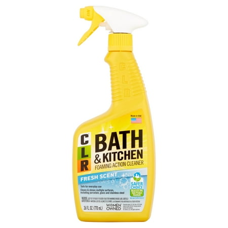 Clr Bath Kitchen Multi Surface Cleaner Enhanced Formula Fresh