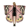 thumbnail image 1 of Kmbangi Châle de Papillon de Femmes avec la Couleur Vive, Sangle Réglable de Main, 1 of 5