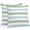 Sage Green Blue, variant on Throw Pillow Covers 16x16 Inch Set of 2, Sage Green Blue Striped Waterproof Outdoor Pillow Covers, Farmhouse Sage Green Stripes Decorative Cushion Pillowcases for Couch, Sofa, Bed, Garden, Patio