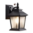 thumbnail image 3 of DEWENWILS Dusk to Dawn Outdoor Wall Light Lantern Sconce 12.4 in. Black, 3 of 8