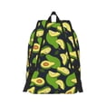 thumbnail image 2 of Yiaed Fresh Avocado Print Backpack, Premium Laptop Backpack, Travel Backpack for Women, Lightweight Backpacks, Comfortable Back Pack-Small, 2 of 7
