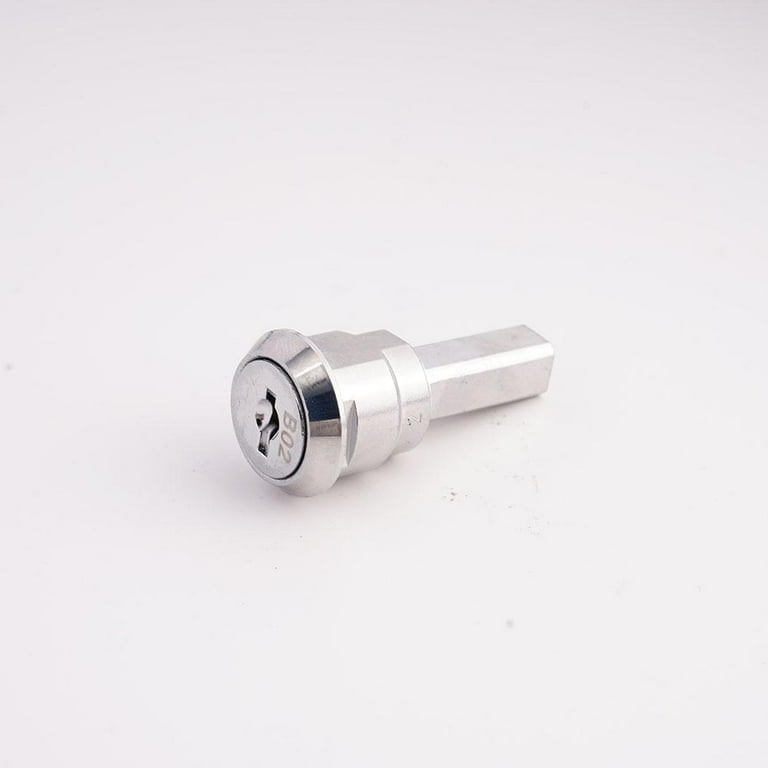 Universal Toolbox Lock – Silver Cabinet Cam Lock With 180° Turn Key – Easy Install For Drawers & Furniture
