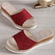 thumbnail image 4 of Amzcrzy Zapatos de mujer,Zapatos de mujer,Zapatillas de mujer, Zapatillas casuales de verano para mujer, con punta abierta y suela gruesa de lino. Sandalias Mujer Zapatillas De Casa, 4 of 4