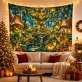 thumbnail image 3 of Highly Forest During With Magical Twilight Detailed Massive, Mystical Fantasy for Space Lovers, Galaxy Room Decor, Mother's Day Gift, Tapestry Wall Hanging for Bedroom and Dorm, 3 of 7