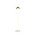thumbnail image 5 of LumiSource White Marble, Antique Brass Metal March Floor Lamp, 5 of 7