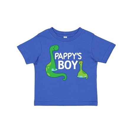 

Inktastic Pappys Boy Grandson Dinosaur Gift Toddler Boy Girl T-Shirt