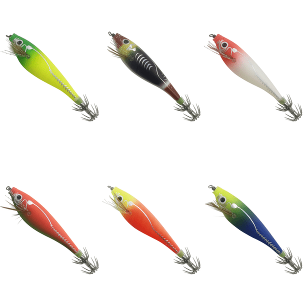 Cebo pesca luminosa jigging incorporado brillo en herramientas nocturnas oscuras (estilo a)