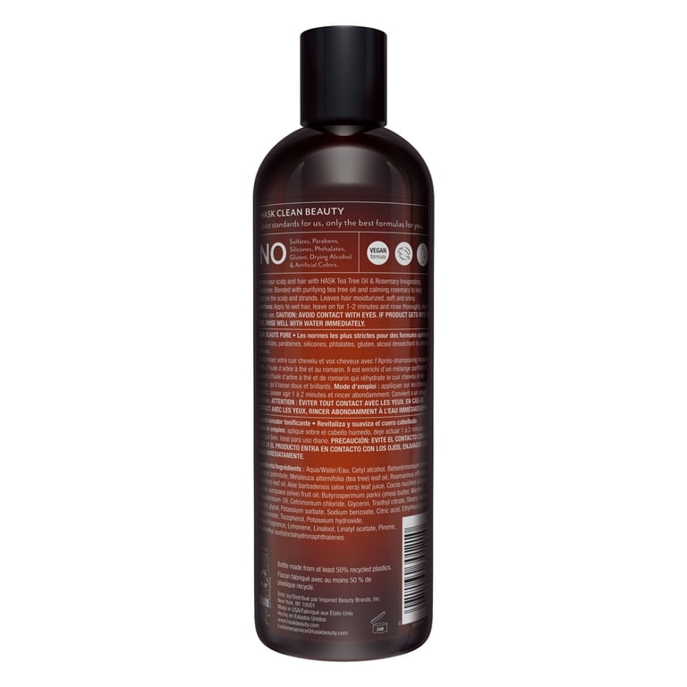 Hask Tea Tree Oil & Rosemary Conditioner, 12 oz photo 2