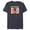 Navy Heather, variant on Iron Man Invincible Dad Comic Book Father's Day - Short Sleeve Blended T-Shirt for Adults - Customized-Dark Heather
