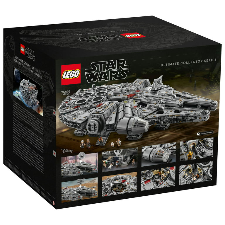 LEGO Star Wars Ultimate Millennium Falcon 75192 Expert Building Kit and  Starship Model, Best Gift and Movie Collectible for Adults (7541 Pieces)  (Standard)