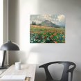 thumbnail image 4 of Nawypu  Vintage Gold Framed Wall Art,  Fields with Wild Poppies Retro Paintings, Canvas Prints Artwork with Antique Frame, Victorian Wall Picture Decor for Gallery Living Room, 4 of 6