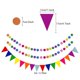 thumbnail image 5 of Bewildely 21 unids/set abanicos de papel decoración fiesta vacaciones colgante Banner DIY artesanía decoración ornamento guirnalda interior fotografía Kits de decoración para fiestas Vistoso Bewildely HA069589-01, 5 of 6