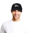 thumbnail image 6 of DALIX Mr and Mrs Baseball Cap Matching Couples Hat Set in Black, 6 of 7