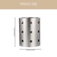thumbnail image 2 of FUEENIRVA Silverware Holder for Countertop Stainless Steel Modern Design 1Set, 2 of 8