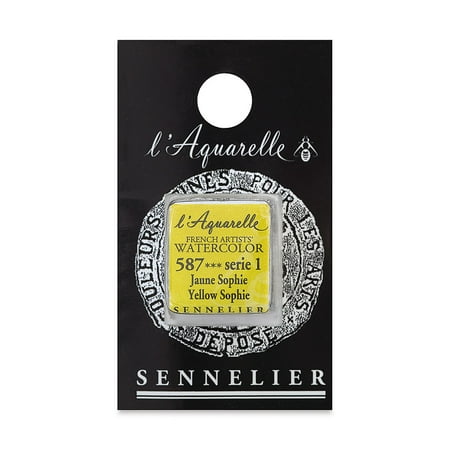 UPC: 3046450114161 | Sennelier French Artists Watercolor – Yellow Sophie Half Pan